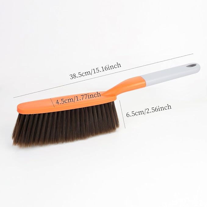 3 Pack 15" Soft Bristle Bed & Counter Cleaning Brush, Dusting & Crumb Debris - Image 3