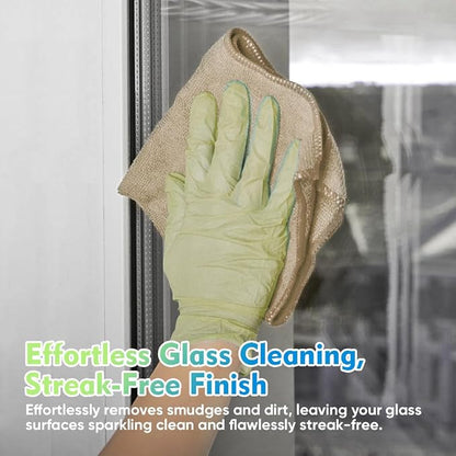 HOMEXCEL Microfiber Cleaning Cloth 6 Pack 12.5 x 12.5 inch Microfiber Towels - Image 3