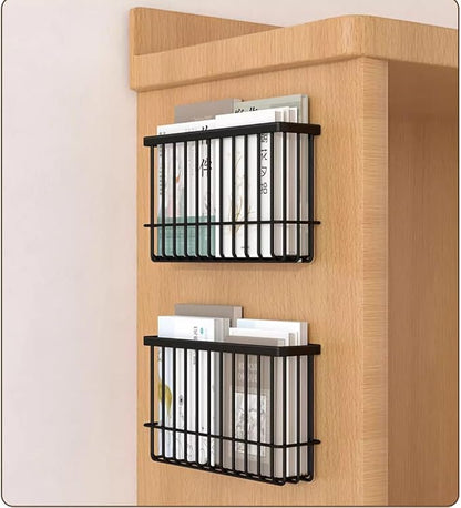 2 Piece Kitchen Cabinet Door Storage Box, Self Adhesive Wall Mounted Storage - Image 9