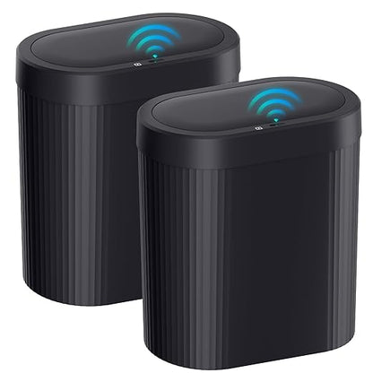 jinligogo 2 Pack 5 Gallon Bathroom Trash Can by SecureSpacesCleanerPlaces