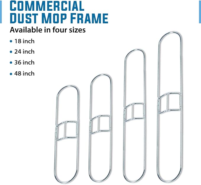 Kleen Handler 24 Inch Commercial Dust Mop Frame - Image 4