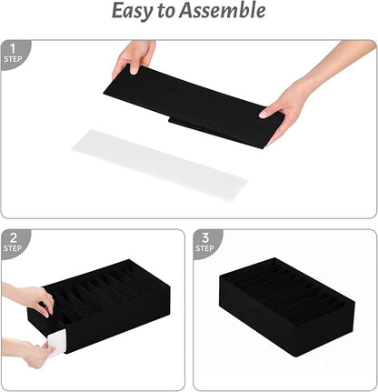 4 Packs T-shirt Drawer Organizers - Image 5