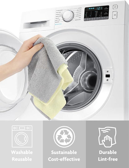 Fantasticlean Microfiber Cleaning Cloth Roll -75 Pack, Tear Away Microfiber - Image 5