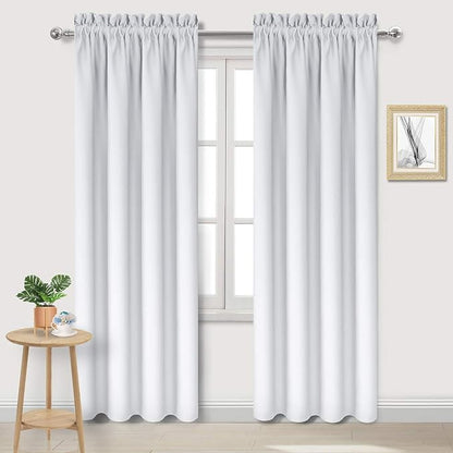 DWCN Blackout Curtains for Bedroom – Thermal Insulated Room Darkening Drapes by DWCN