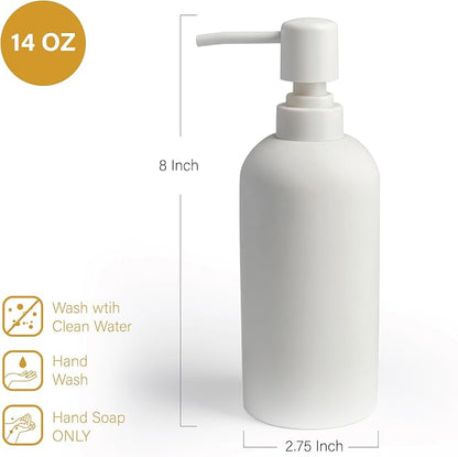 Soap Dispenser - Refillable Resin Pump Bottle - Image 3
