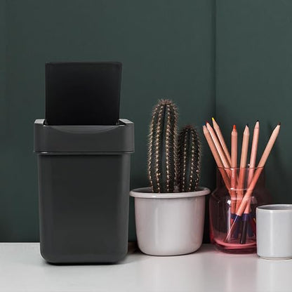carrotez Mini Trash Can, Coffee Bar, Countertop, 2 Liter/ 0.5 Gallon, Mini - Image 9