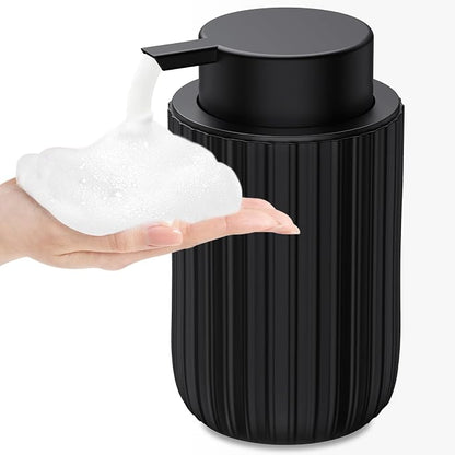Ceramic Foaming Soap Dispenser, 12 oz Bathroom Foam Hand Soap Dispenser by Dlirho