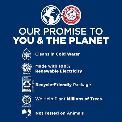 ARM & HAMMER Plus OxiClean Odor Blasters Fresh Burst, 77 Loads Liquid Laundry - Image 13