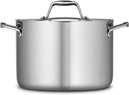 Tramontina Signature Tri-Ply Clad Stainless Steel 8-Quart Stock Pot - Image 2