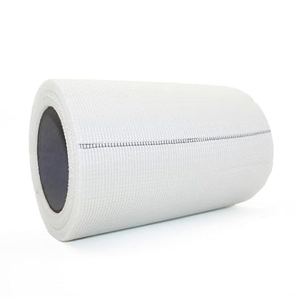 8" 100 Feet Drywall Joint Tape, Self-Adhesive Encrypted Fiberglass Drywall by Hubaow