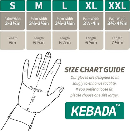 Kebada W2 Work Gloves for Men and Women, Nitrile Coated Working Gloves for - Image 6
