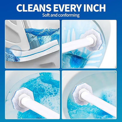 30 Count Disposable Toilet Brush Heads, Toilet Bowl Wand Refills - Image 5