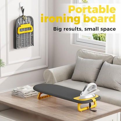 KINGBOARD Tabletop Ironing Board, Small Ironing Board - Image 8