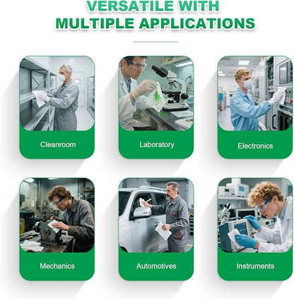 Cleanroom Wipes 6"x6" Lint Free Wipes - Image 8