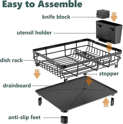 AIDERLY Iron Dish Drying Rack - Image 5