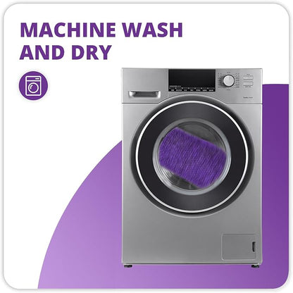 Toilet Rugs U Shaped Bathroom Rug, Machine Washable Non Slip Quick Dry Super - Image 5