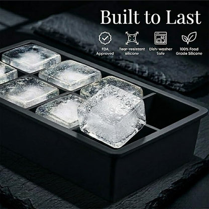 Large Silicone Ice Cube Tray - Image 4