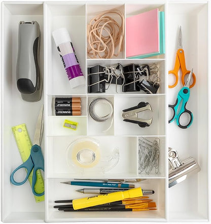 Dial Industries Expandable Junk Drawer Desk Organizer Storage Tray - Image 3