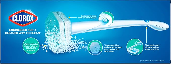 Clorox ToiletWand Toilet Cleaner Refills, Toilet brush, Rainforest Rush - Image 12