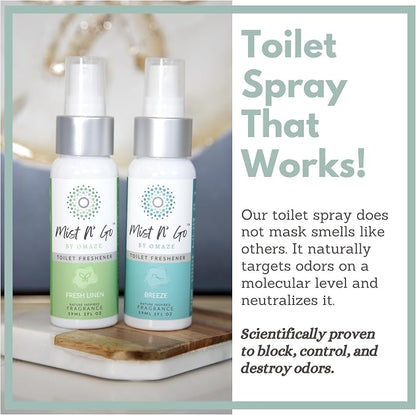 Mist N' Go by Omaze Travel Toilet Odor Eliminator - Image 3