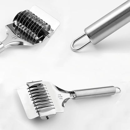 Pasta Noodle Cutter, High Grade Stainless Steel Pasta Spaghetti Maker Noodle - Image 5