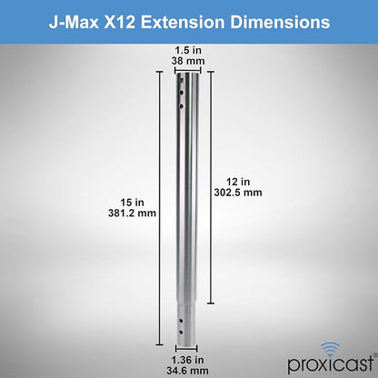 12 inch Stainless Steel Extension Pole - Image 6