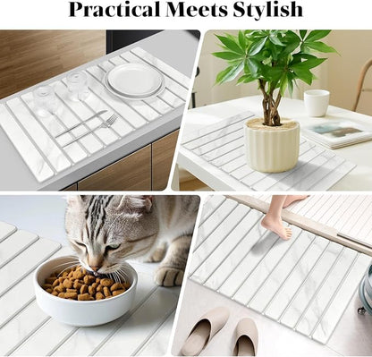 2 PCS Extra Large Stone Dish Drying Mats - Image 7