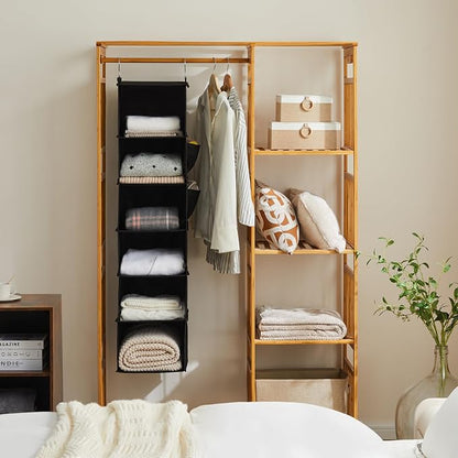 YOUDENOVA Hanging Closet Organizers and Storage, 6-Shelf Hanging Closet Shelves - Image 2