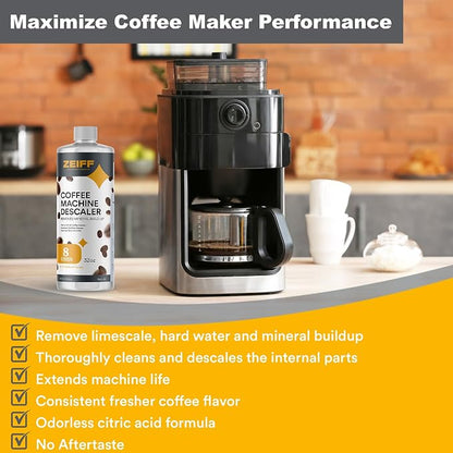 Coffee Machine Descaler - 32oz - Compatible - Coffee and Espresso Machine - Image 3