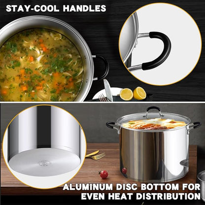 Cook N Home Stockpot Sauce Pot Induction Pot - Image 5