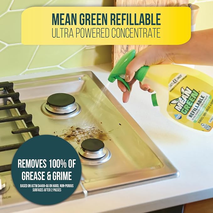 Mean Green Refillable Ultra Powered CONCENTRATE Multi Purpose Cleaner, Citrus & - Image 4