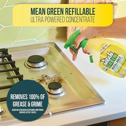 Mean Green Refillable Ultra Powered CONCENTRATE Multi Purpose Cleaner, Citrus & - Image 4
