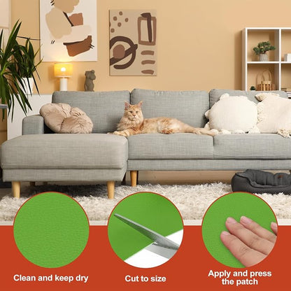 PATIKIL Leather Patches Tape for Furniture, 6.3 x 61 Inch Self Adhesive Vinyl - Image 3