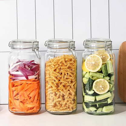 Liuruiyu 78oz Glass Food Storage Jars - Image 2