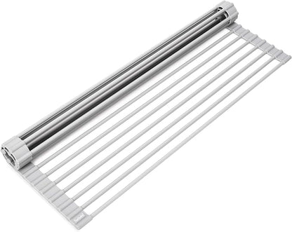 Surpahs 20.5 x 13.1 Inch Roll-Up Dish Drying Rack, Fits Across Sink Openings up by Surpahs