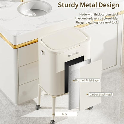 MRBIN Metal Kitchen Trash Can - Image 5