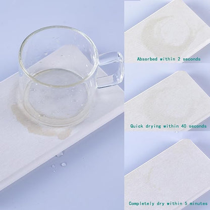 NiuYichee 2 Pcs Water Absorbing Stone Trays, Kitchen/Bathroom Sink Soap Dish - Image 6