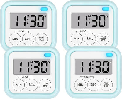 Timer, Kitchen Timers for Cooking Classroom Timer for Kids Teachers Magnetic by AOUVES