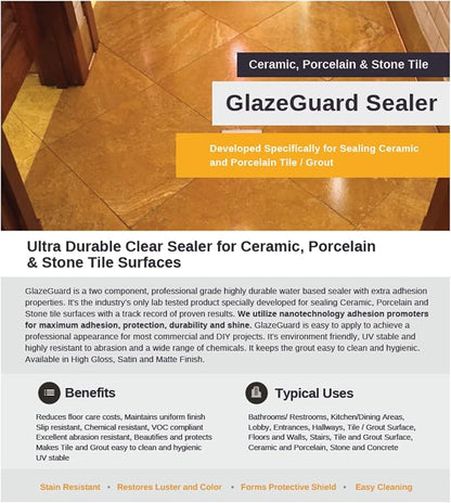 GlazeGuard Matte Floor Sealer Wall Sealer - Image 10