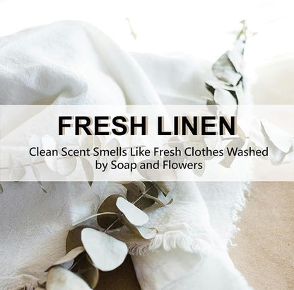 ROSE COTTAGE Large 12 Packs Fresh Linen Hanging Closet Deodorizer Air Freshener - Image 5