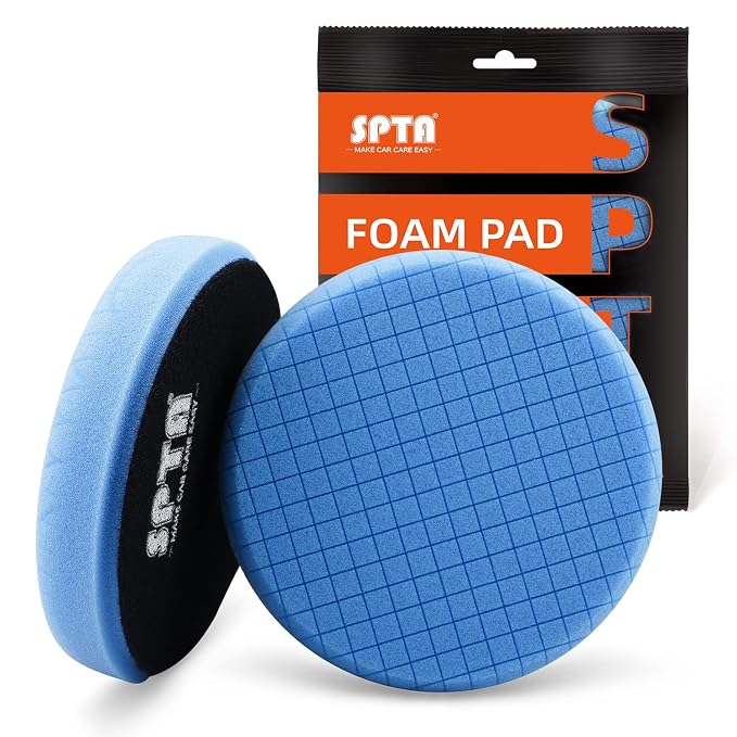 Blue Polish Pad, Buffing Polishing Pads, SPTA 1Pc 5.5 Inch Face by SPTA