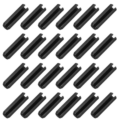 MECCANIXITY 25Pcs Slotted Split Roll Pins 3/10 Inch Dia. 1-1/5 Inch Length 65Mn by MECCANIXITY