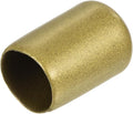uxcell 20pcs Rubber End Caps 9/16"(14mm) ID Vinyl Round Tube Bolt Cap Cover Thread Protectors Gold