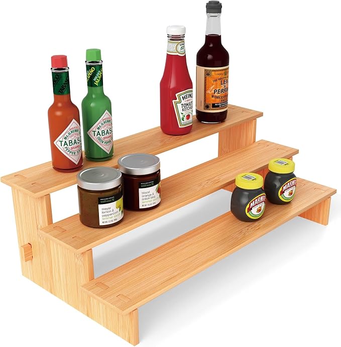 JinDoWin 3 Tiered Spice Rack Organizer by JinDoWin