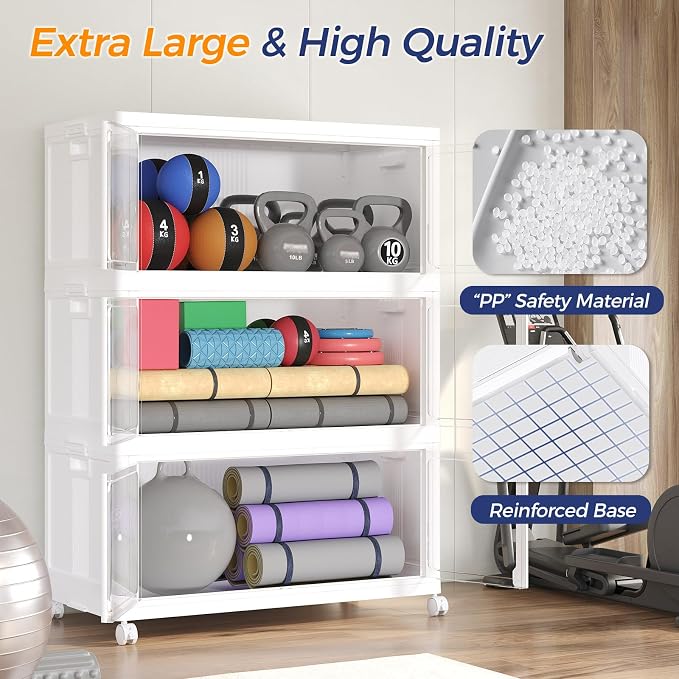 150GAL Large Stackable Storage Bins - Image 7