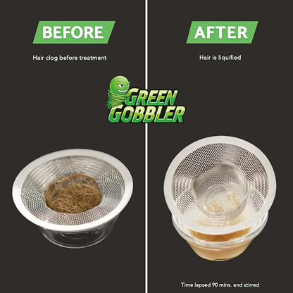 Green Gobbler Liquid Hair Drain Clog Remover, - Image 6