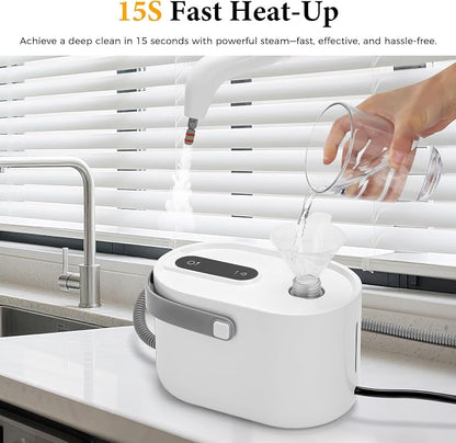 Kuvictewl Steam Cleaner All-in-One Kit, Chemical-Free Steamer - Image 4