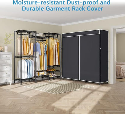 VIPEK V5C Covered Clothes Rack Heavy Duty Portable Closet Wardrobe, - Image 9