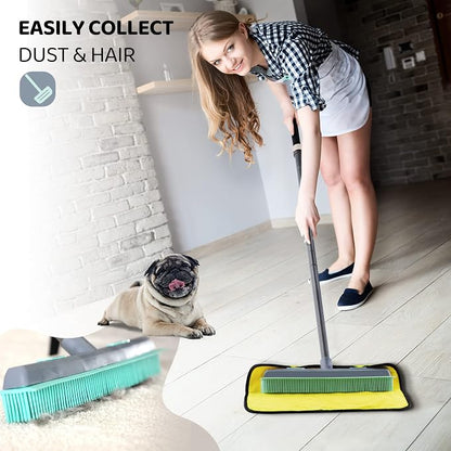 Conliwell Rubber Broom Carpet Rake - Image 5