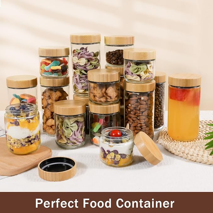 OcePor 6 Pack 24oz Glass Jars - Image 6